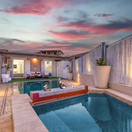 Sunset Bay Pool Sardinia With Private Heated Pool, Jacuzzi, Counter-current Swimming *